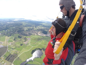David from Hone Heke Lodge with Go Jump Kerikeri