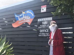 Christmas at Hone Heke Lodge budget accommodation Kerikeri