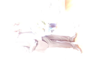 A seriously over-exposed photo taken on awards night - Hone Heke Lodge budget accommodation Kerikeri