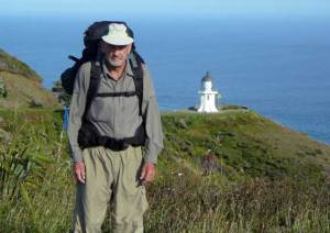 Bob Kennedy at Cape Reinga Lighthouse