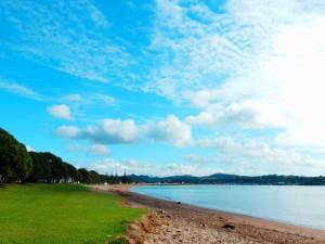 Paihia beach in the Bay of Islands.