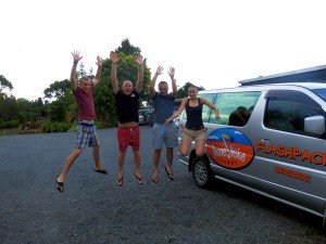 Hone Heke Lodge budget accommodation Kerikeri brave people who shaved their heads for local charity