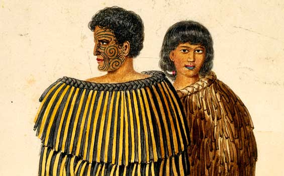 Hone Heke and his wife Hariata