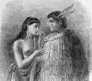 Hone Heke and his wife Hariata