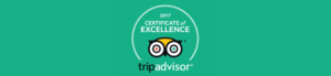 TripAdvisor 2017 Certificate of Excellence awarded to Hone Heke Lodge Kerikeri backpackers