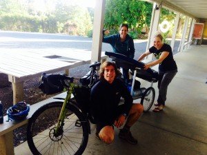Time to relax at Hone Heke Lodge backpackers Kerikeri while cycling around NZ